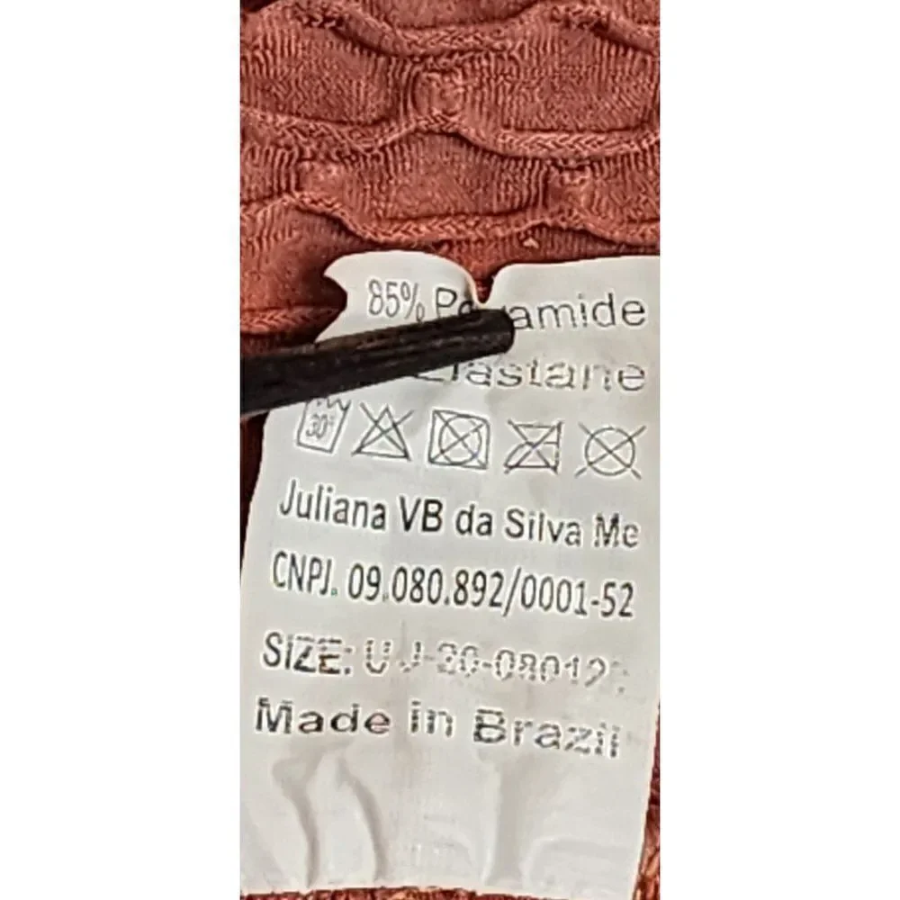 Booty By BraBants One Size Croco Leggings in Rust